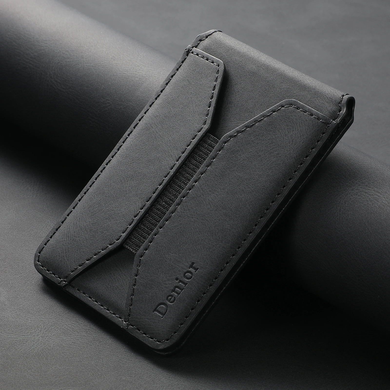 Elegant Faux Leather Magnetic Phone Stand Wallet – Perfect Gift