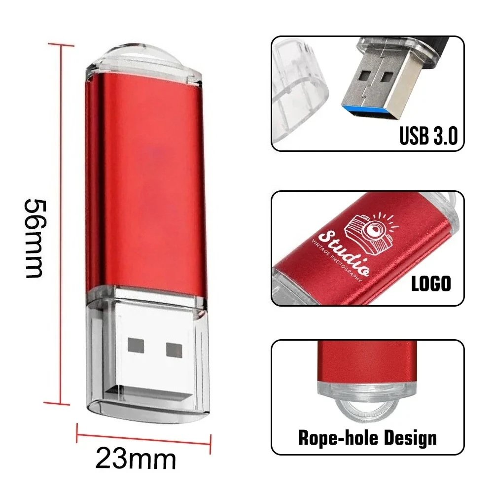 High-Speed 64GB Metal USB Flash Drive