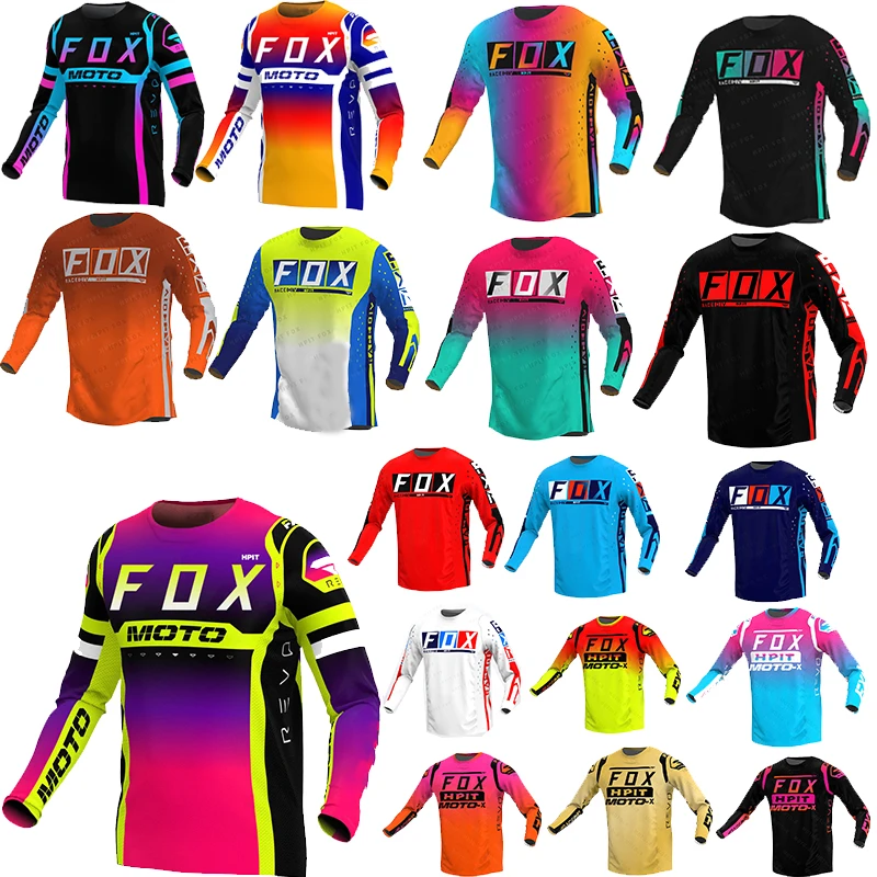 2023 Mannen Downhill Jerseys Mountainbike Mtb Shirts Offroad Dh
