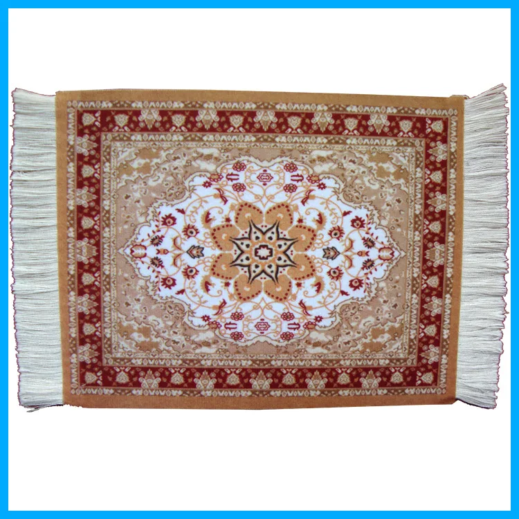 Persian Carpet Flannel Mouse Pad Bohemian Style