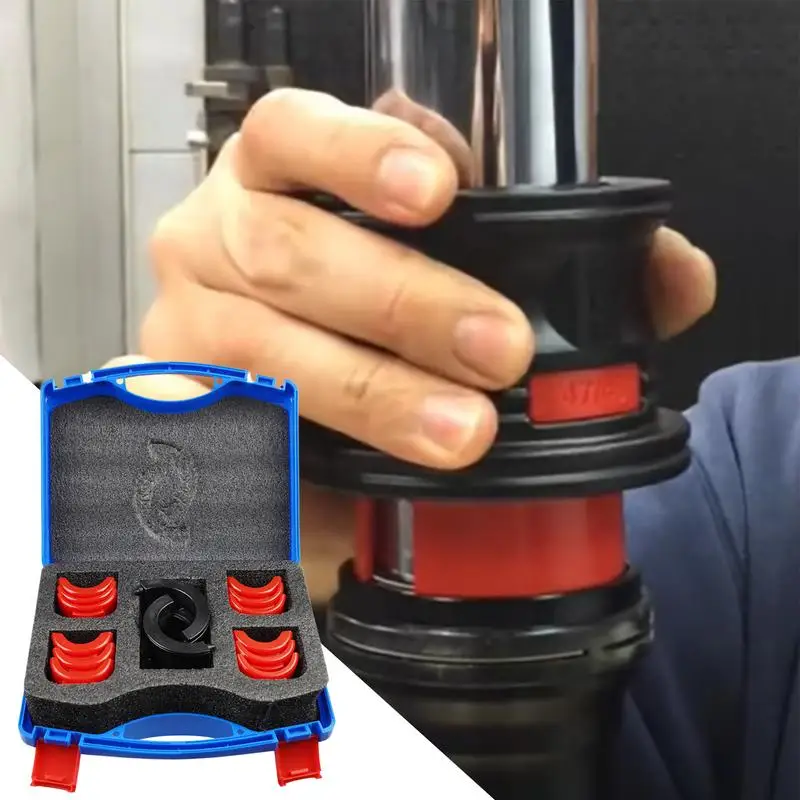 Motorcycle Fork Seal Driver Tool Universal Fork Seal Installer Driver Removal Set For 35MM-50MM Motorcycle / Bike Front Fork