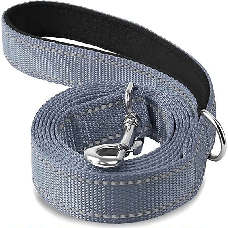 thumbnail image 1 of Arnés para perros y gatos, correa de plomo con reflexión nocturna, cuerda de remolque para mascotas de 1,2/1,5/1,8 m, cuerda de protección, correa de entrenamiento para caminar para mascotas, 1 of 5