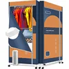 Portable Dryer, 35LB Capacity-67Inch Clothes Dryer (Anion), 1600W-3 Tier Foldable Portable Clothes Dryer Rack, Energy Saving 1