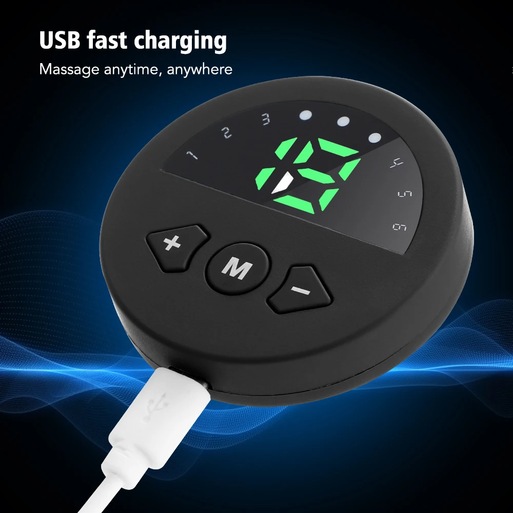 Waist Massager Portable Electric Arm Hip Leg Trainer Weight Loss Shaping Belt Fitness Massager Slimming Neck Massager