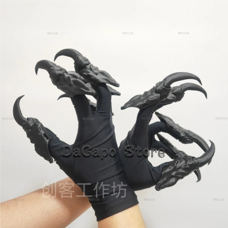 Kigurumi Kig Dragon's Claw Paw Claw Gloves 3D Printed Cosplay Prop Fingers Knuckles Armor Accessories Animel Roleplay Customized