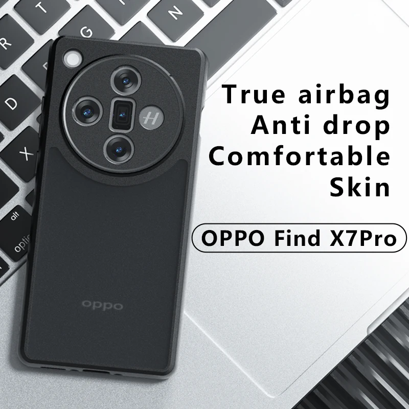 Enhanced Anti-Drop Air Bag HD Clear TPU Case with Frosted Anti-Shock Design