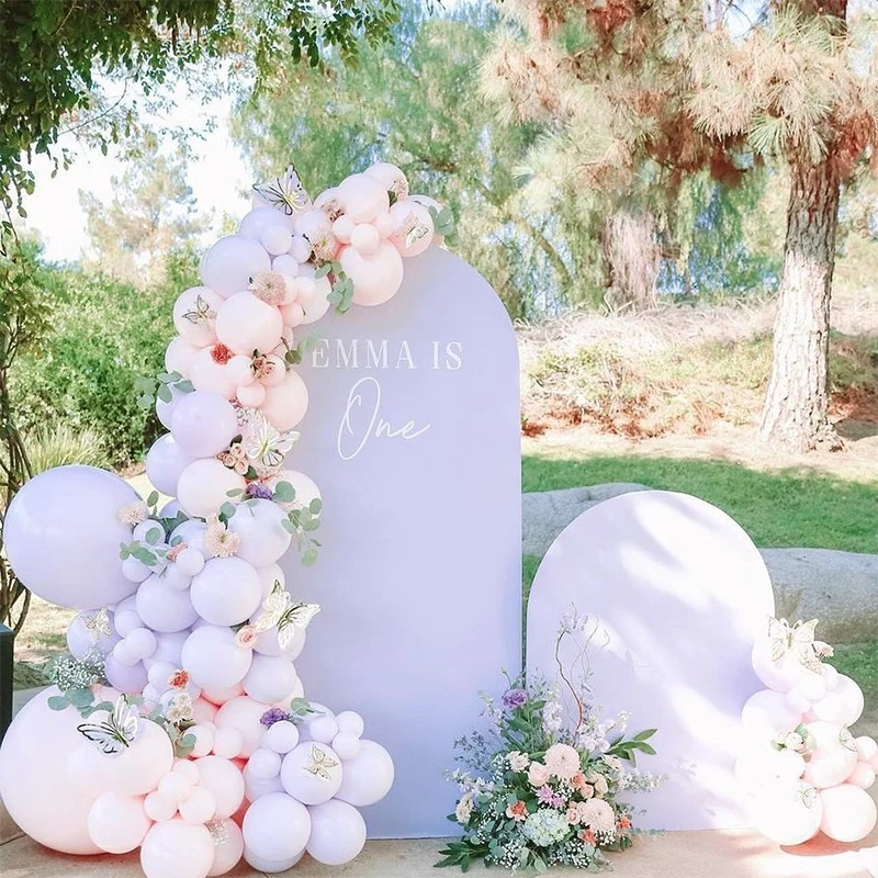 Kit Palloncini Viola E Rosa Per Compleanno - Decorazione Ad Arco Per Feste E Matrimoni - Foto 12