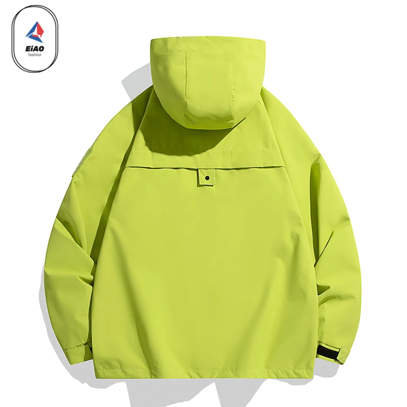 ​Men Spring Autumn Waterproof Jacket Windproof Coat Climbing Hiking Camping Outdoor Hunting Fishing Sports Thermal Quick Dry​