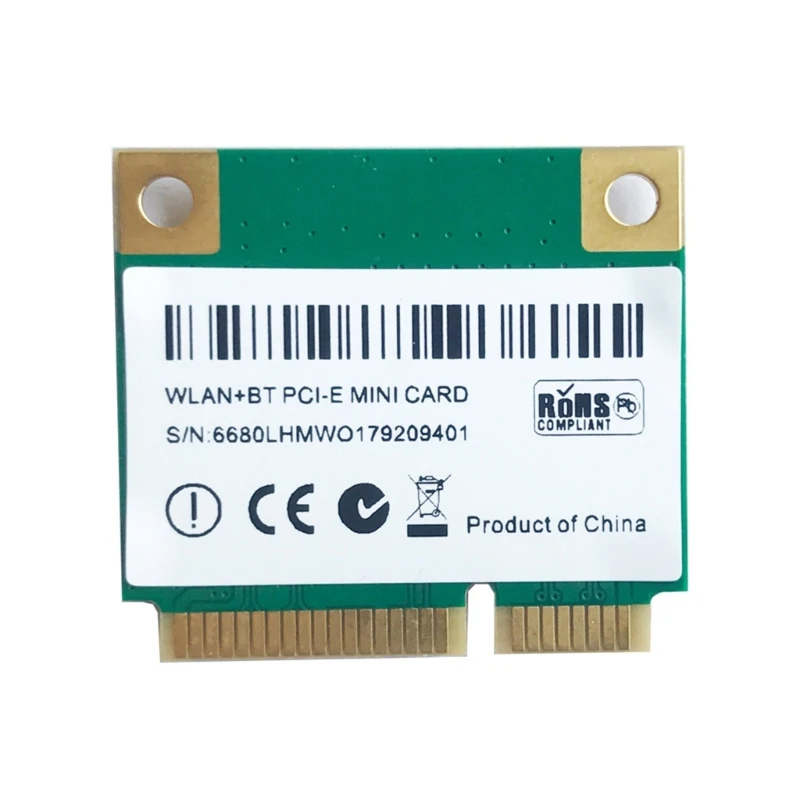 

K92F Mini Pcie Wireless Card MC-AC7265 Wifi Adapter Bluetooth-compatible4.2 1167Mb Dual-Band 5GHz/2.4GHz 802.11AC