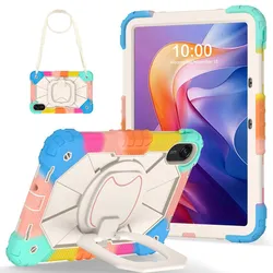 Kids Armor Shockproof Tablet Case with Wristband Cover - POCO Pad 12.1 2024 (Colorful blue)