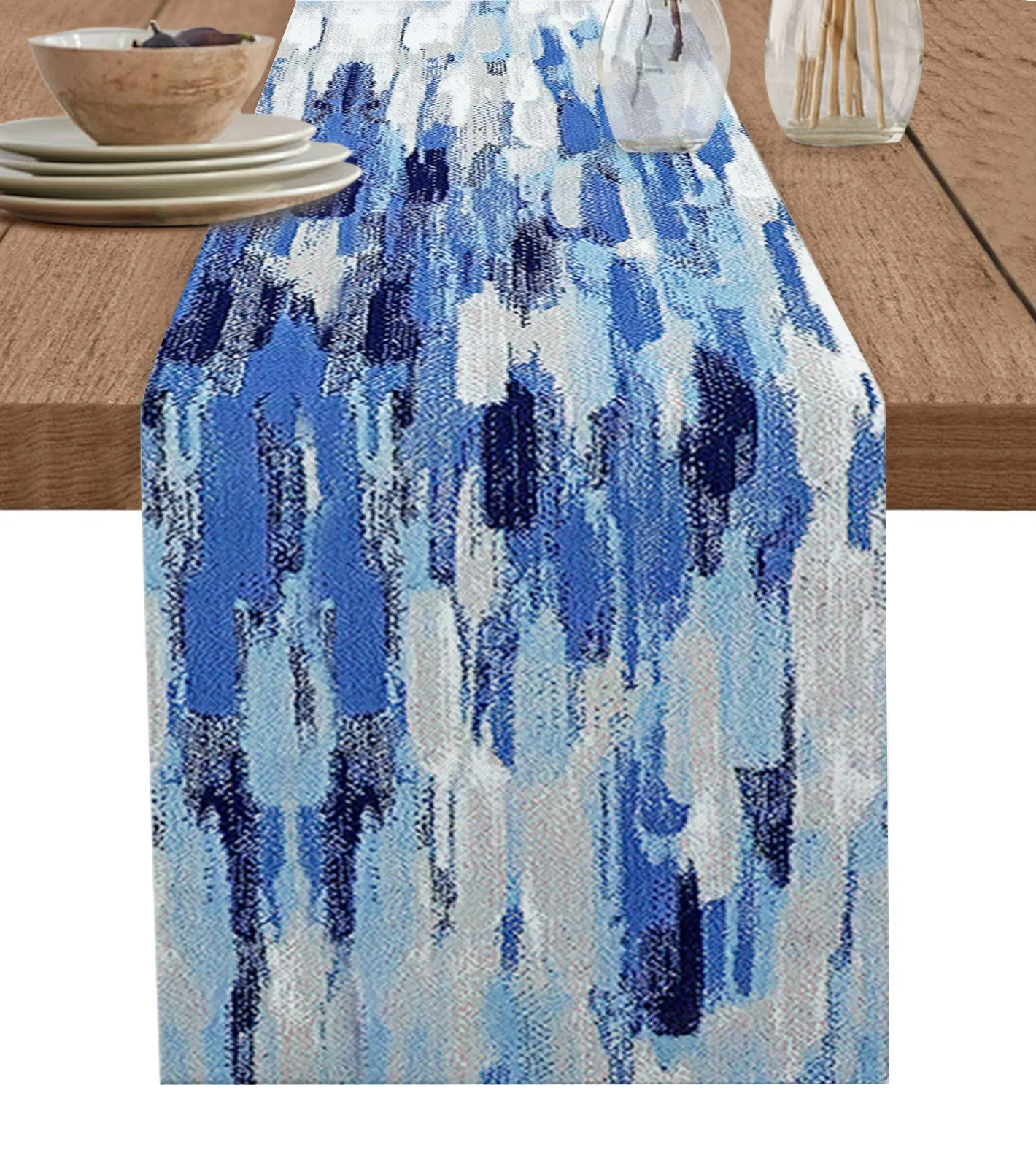

Brush Nostalgic Lines Table Runner Decoration Home Decor Dinner Table Decoration Table Decor
