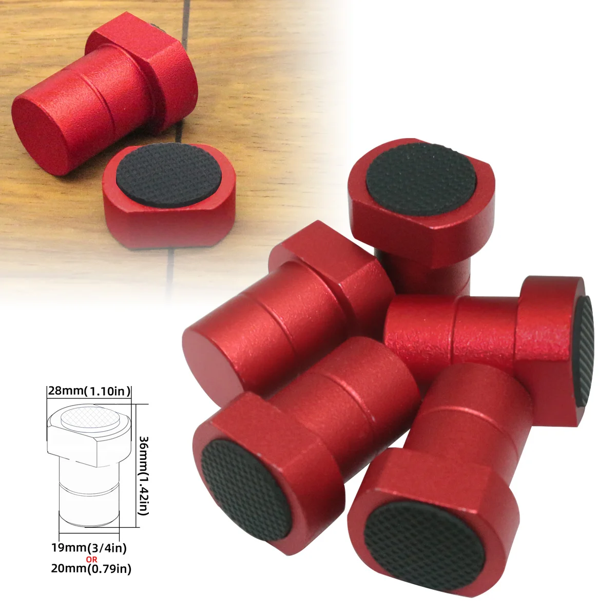 Workbench Peg Brake Dogs Workbench Tenon Stopper 19 20mm Aluminum Alloy workbench-peg-brake-dogs-workbench-tenon-stopper-19-20mm-aluminum-alloy