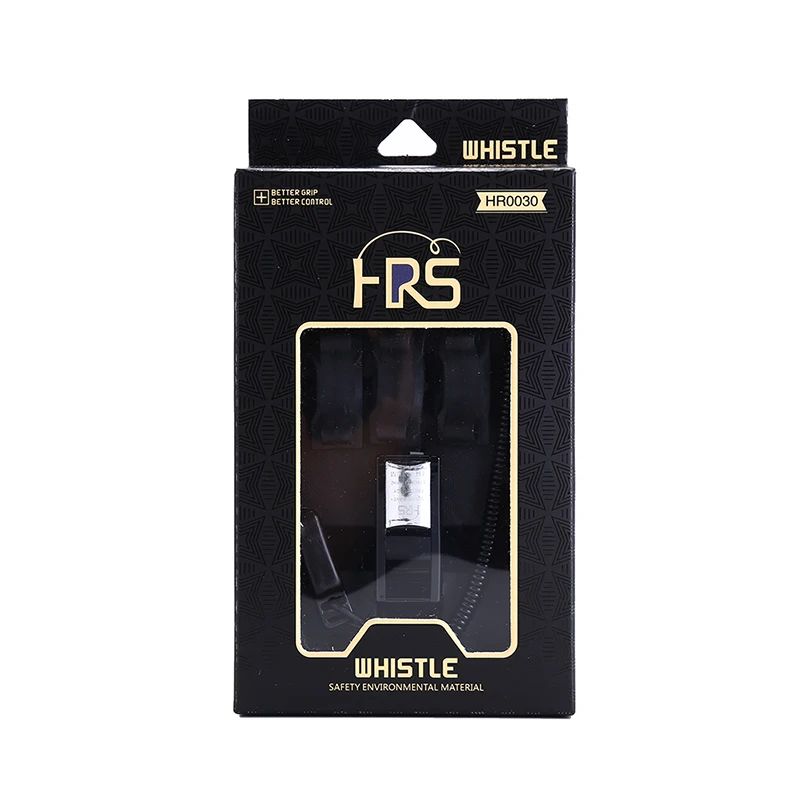Description Picture 2 of item1PC Referee Whistle Gold / Silver Big Sound Whistle Seedless Plastic Whistle Professional Soccer Basketball Whistle
