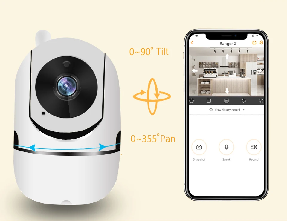 S72c3735e65cb46998ec5f454d1589544K 1620P Wireless Mini IP Camera Wifi Indoor Smart Home CCTV Camera Pet Video Surveillance Camera Baby Monitor ycc365 1080P