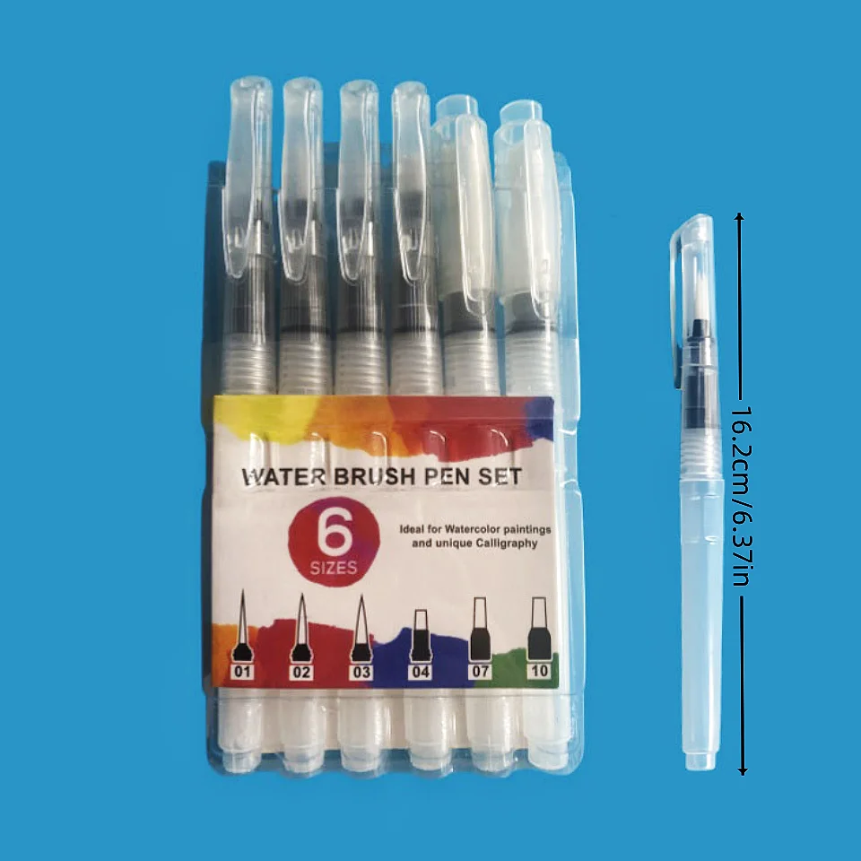 Nylon wool fountain pen water storage brush water-soluble color lead solid watercolor brush
