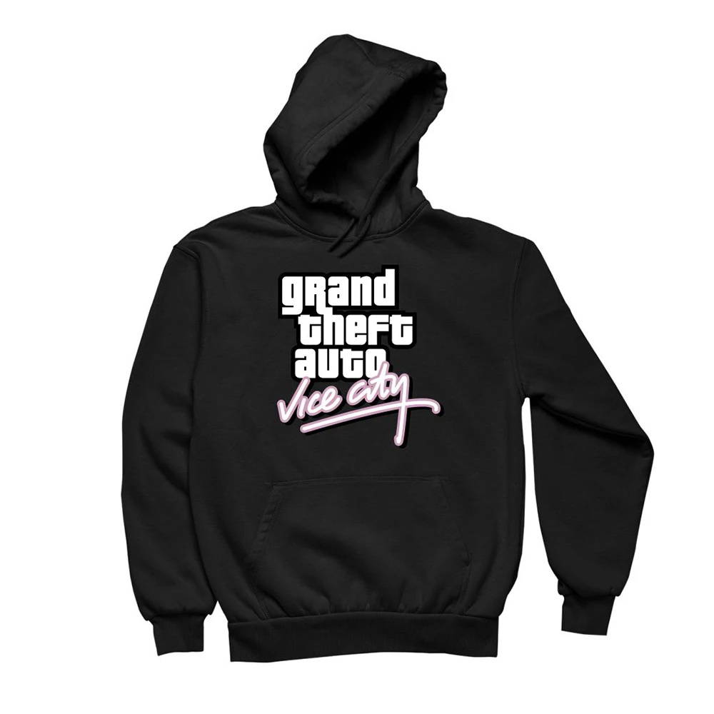

Grand Theft Auto Vice City Hoodies GTA Game Print Men Women Casual Oversized Sweatshirts Hoodie Pullovers Tracksuit Man Clothing