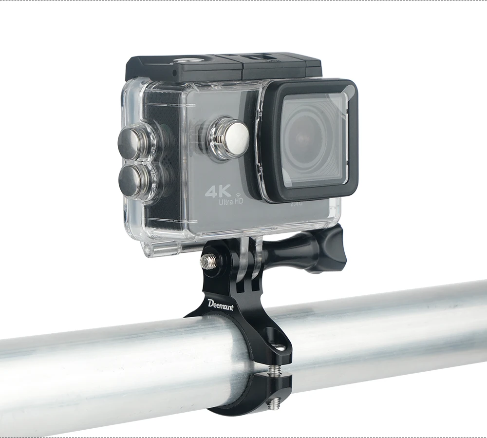 Fahrrad lenker adapter für Gopro-Schnitts telle elemente CNC-gefräste Aluminium halterung Sport kamera Scheinwerfer ständer Computer halter – Detail 7