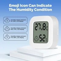 MOES Tuya Zigbee Smart Indoor Temperature Humidity Sensor with LCD display screen App Remote Monitor Work With Smart Life APP - Image 5