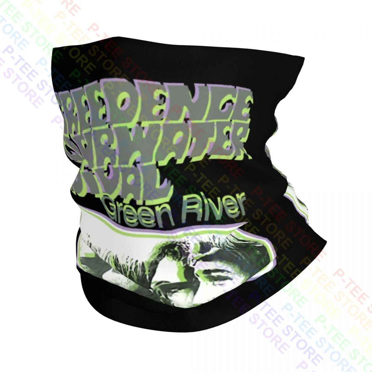 Creedence 596 Revival Ccr Rock Band Tour Concert Neck Ghetta Bandana Sciarpa Maschera Per Il Viso Escursionismo