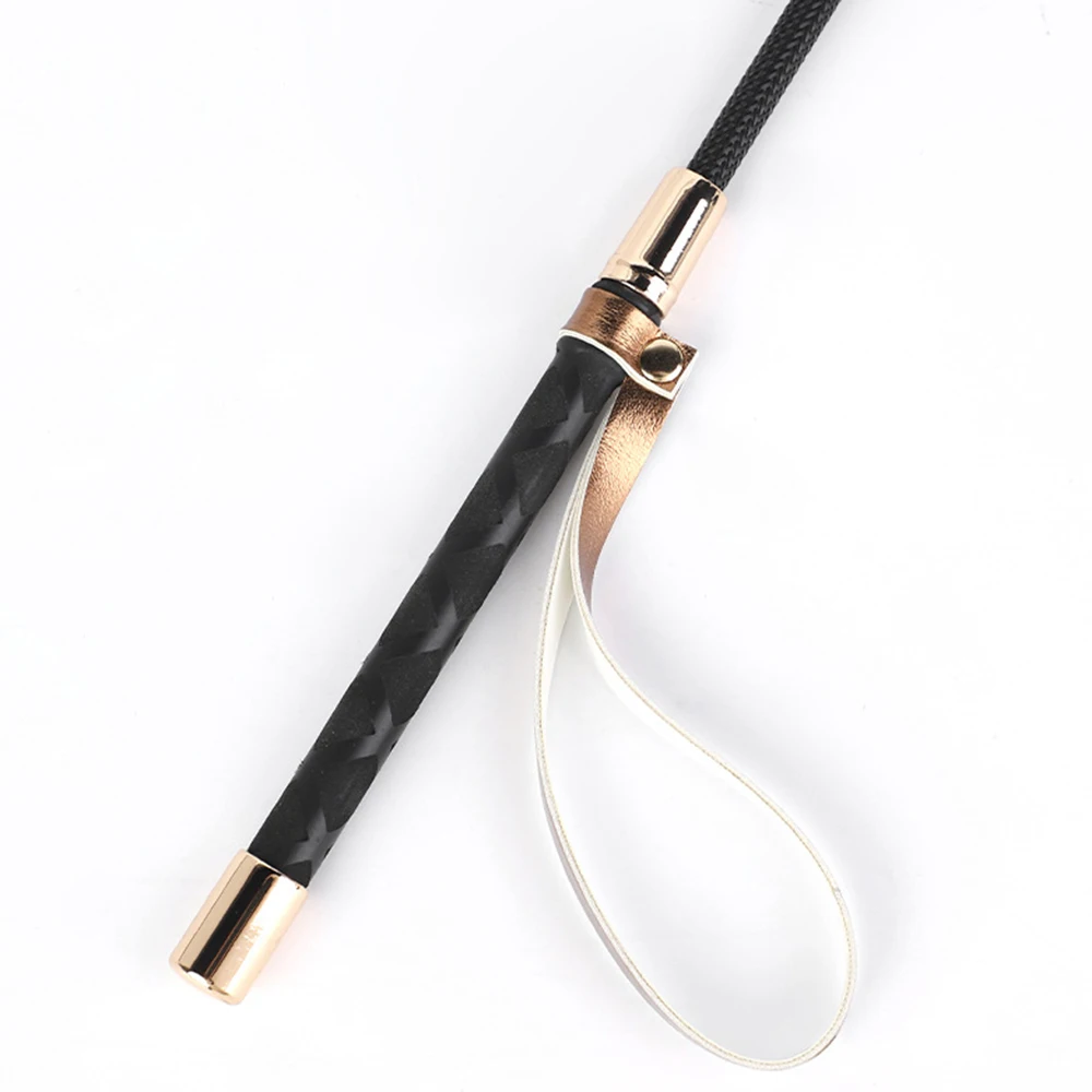 52CM Riding Crop PU Leather Whip Quality PU Leather Crops Equestrianism Horse Whips 5