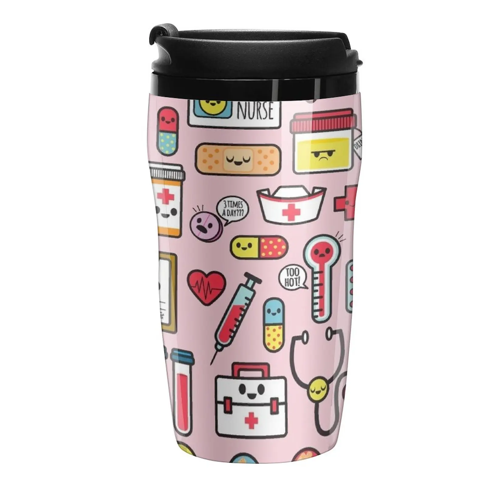

New Proud To Be a Nurse /Pink Travel Coffee Mug Espresso Coffee Cups Cup Of Coffee