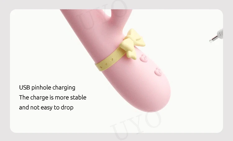 vibrator for woman sex toy Silicone Rabbit Vibrator USB Rechargeable Waterproof G-Spot Stimulating Clitoral Stimulator UYO