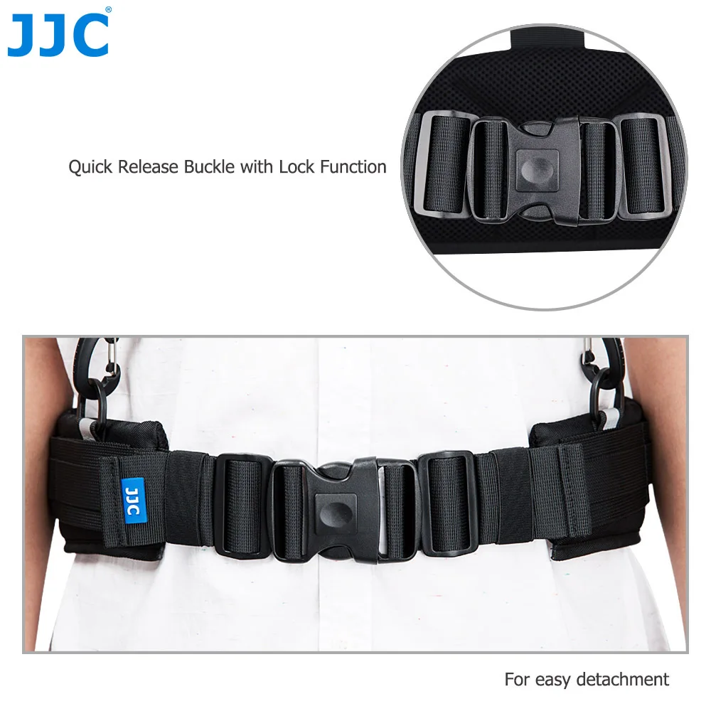 JJC-Camera Lens Bag and Shoulder Strap System,