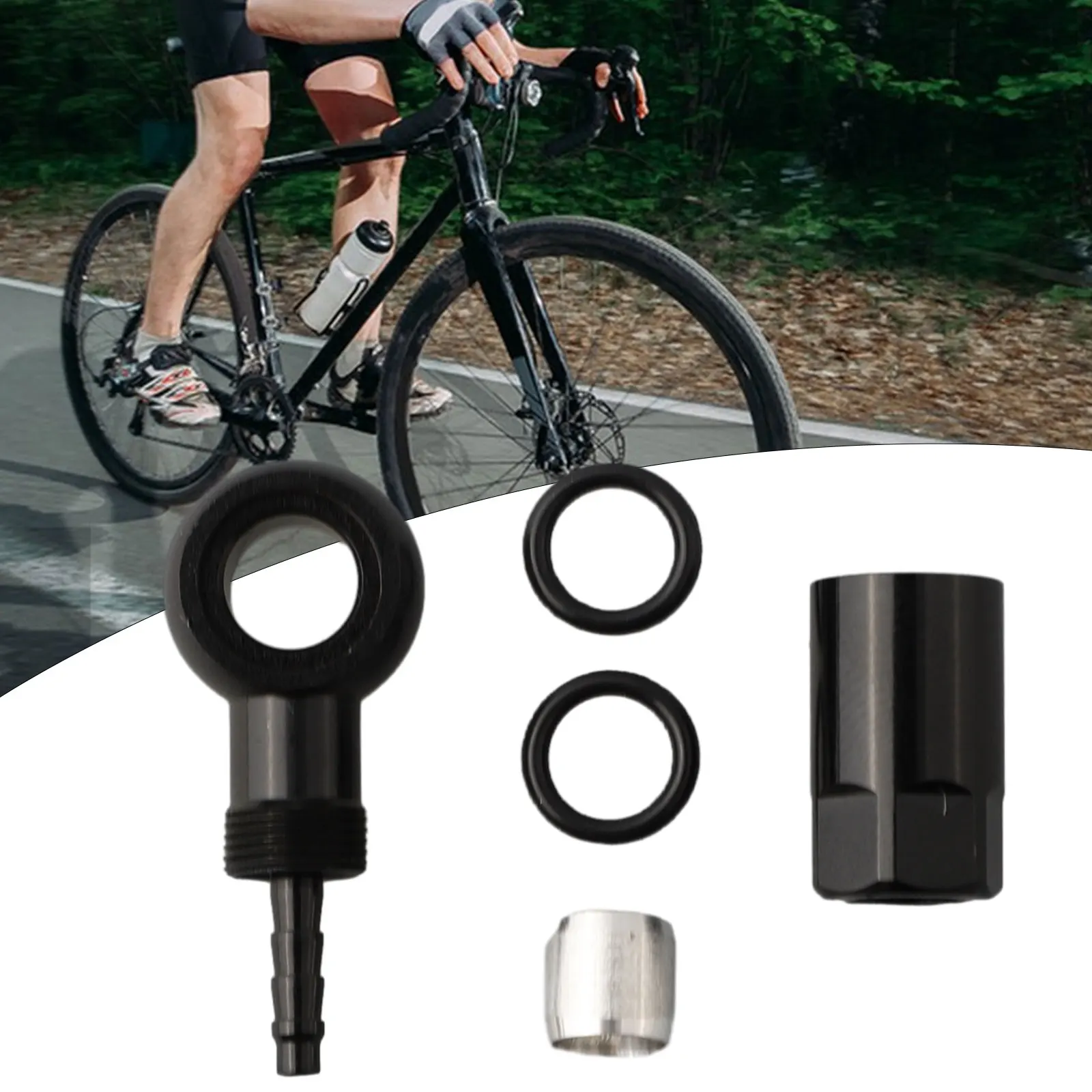 Connettore Testa Oliva Ago Olio Bici Per Tubo Freno Idraulico Shimano Bh90 Per Tubo Freno Idraulico Shimano Slx/Xt/Xtr