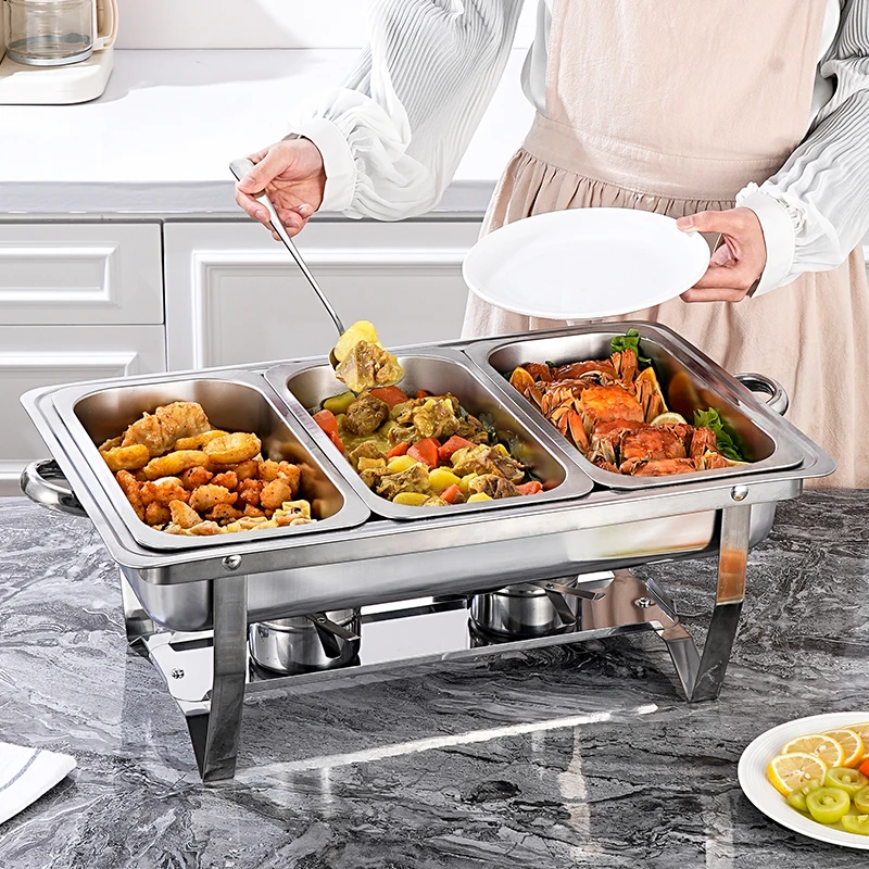 Stainless steel et stove heatable insulated pot suitable for family gatherings banquets commercial hotels stainless steel pot