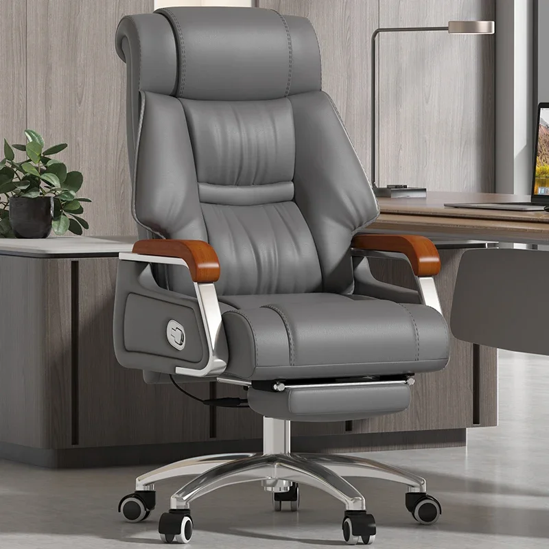 Lounge Accent Office Chair Swivel Lazyboy Leather Vanity Recliner Office Chair Rolling Cadeiras De Escritorio Furniture HDH