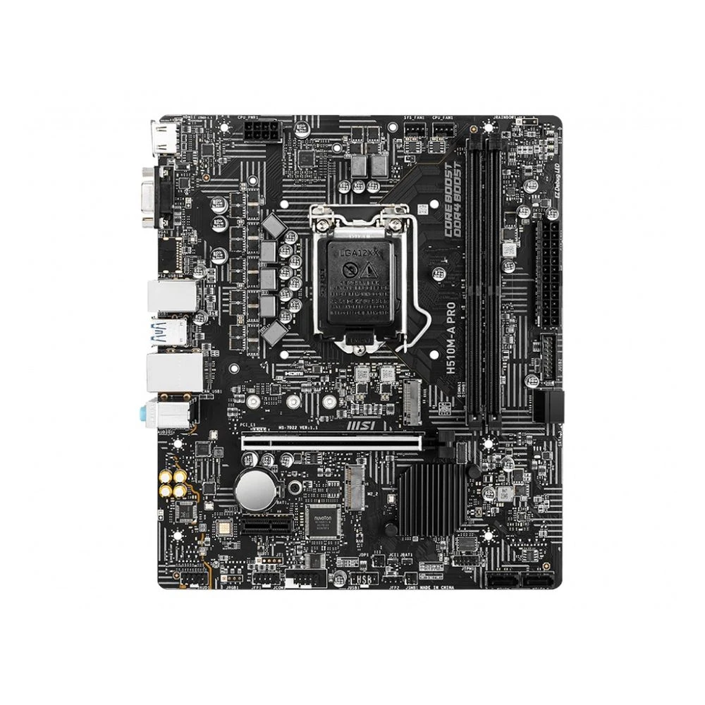 Motherboard MSI H510M-A Pro Electronics for computer office equipment spare parts laptop Motherboards Components |