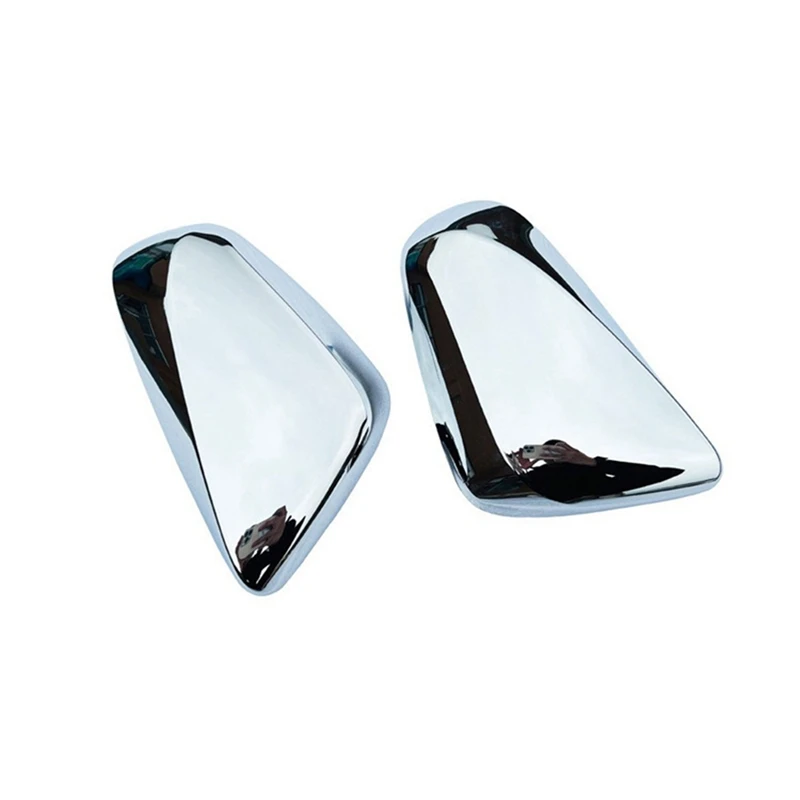 1 Pair Car Chrome Silver Side Glass Mirror Cover Rear Mirror Covers Shell For Lexus RX RX350 2023+