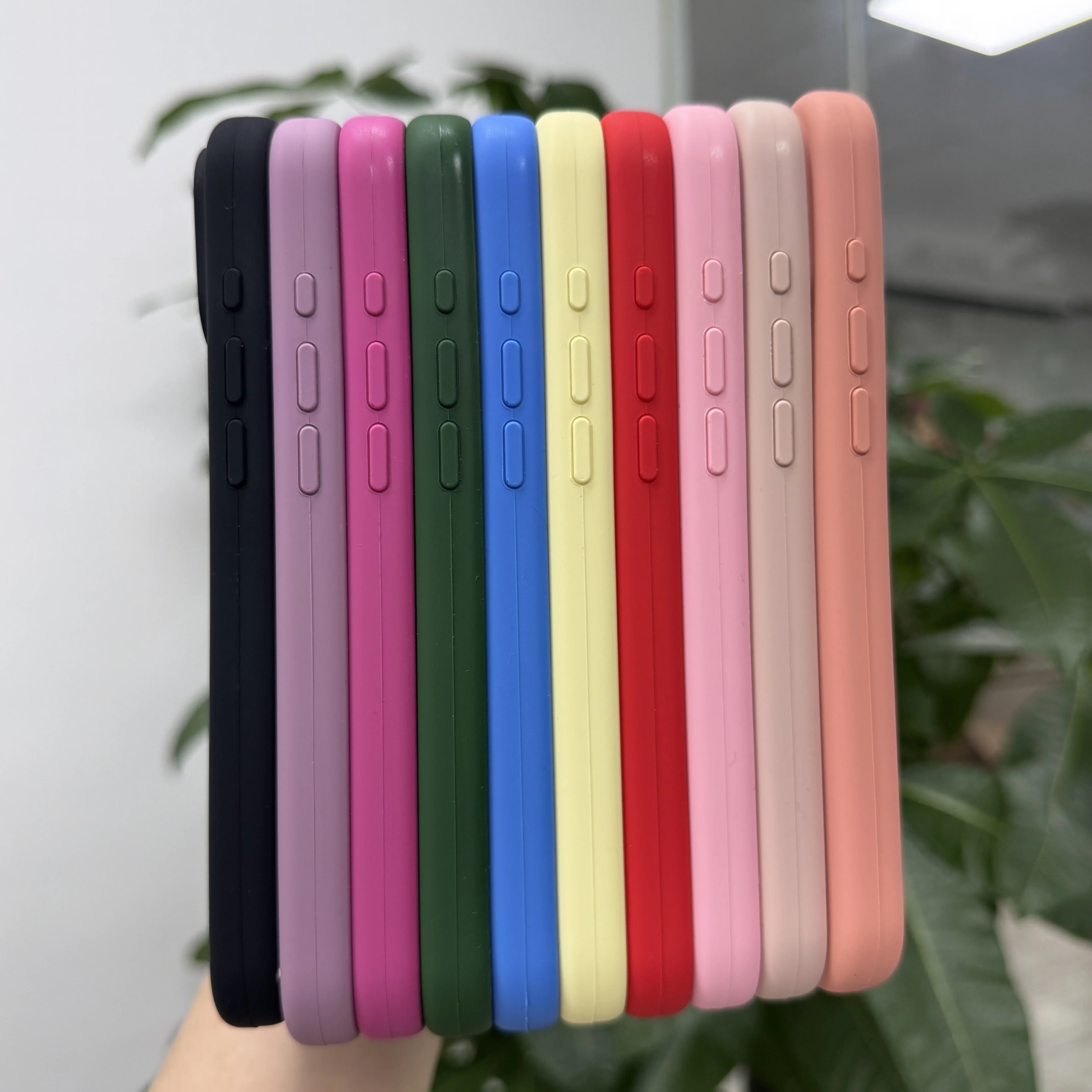 Candy Matte Anti-Fall Full-Wrap Soft Silicone Case Cover