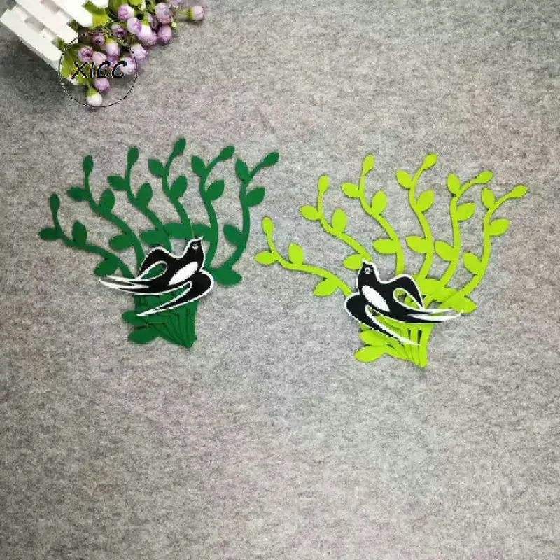 Swallow Wicker Non Woven Felt Fabric Package DIY Kindergarten Bird Wall Paste School Kids Handwork Crafts Newspaper Decoration