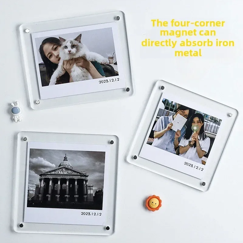 Magnetic Acrylic Photo Frame for Home Decor