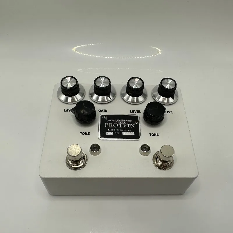 The Protein Dual Overdrive Pedal — Browne Amplification