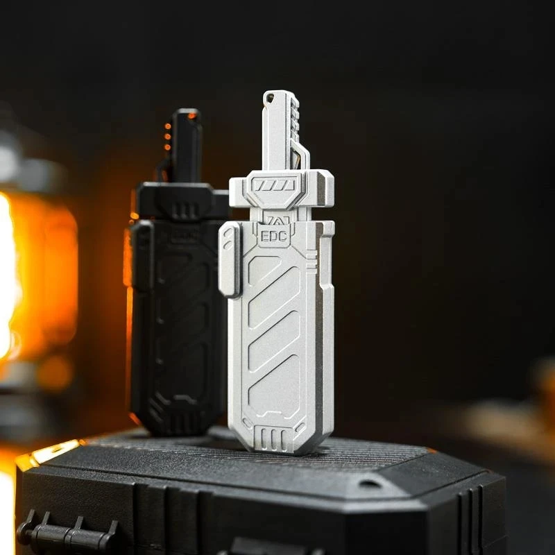 EDC Splitting Sword Fidget Sword Sheath Magnetic Ejection Pushing Card  Decompression Metal Push Slider Anxiety Stress Relief Toy - AliExpress 26