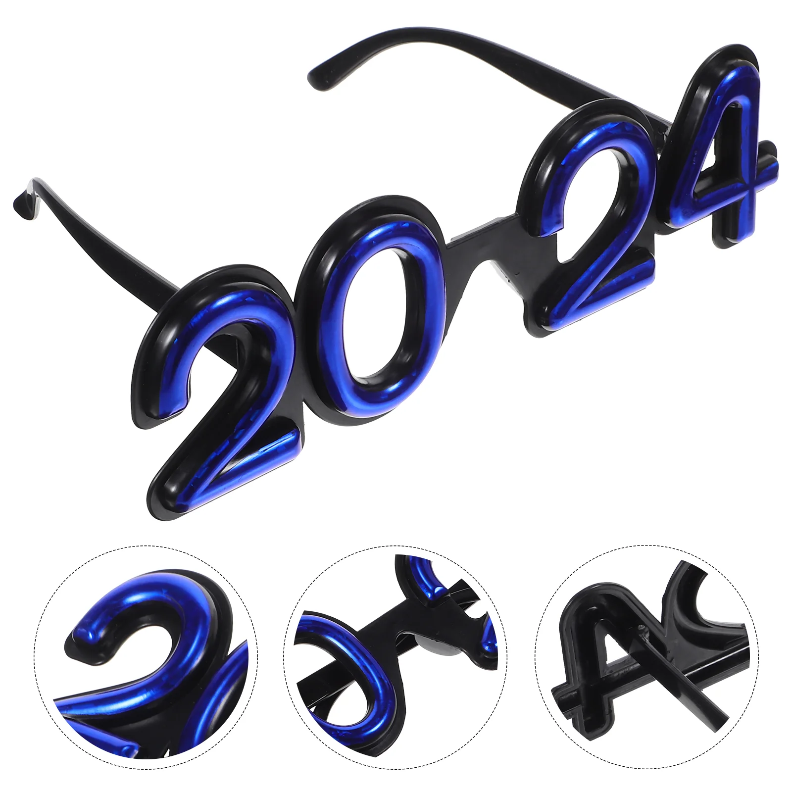 

Decorative Glasses Frame Festival Eyeglasses Prop New Year's Eve Party Decoration