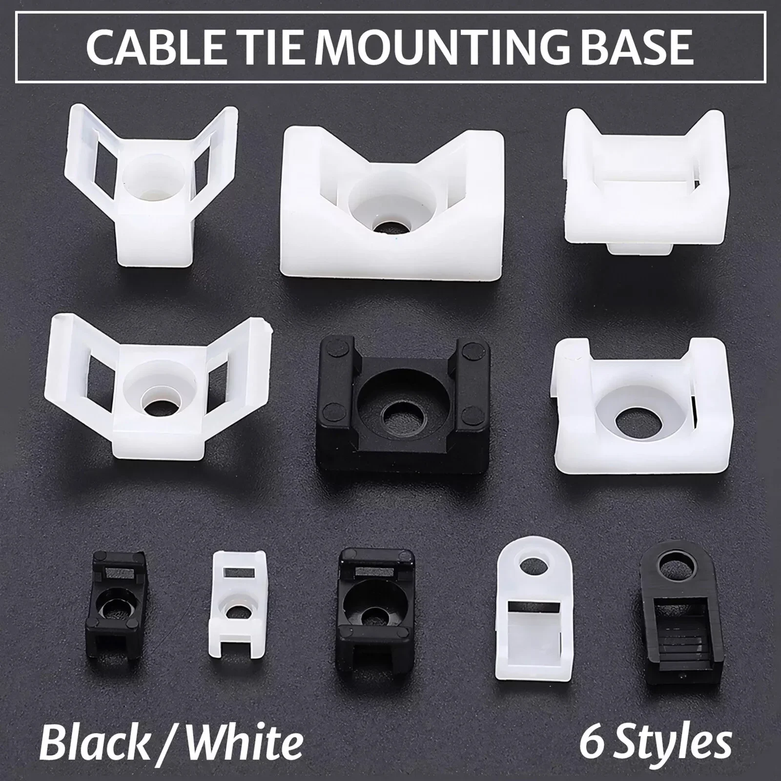 Saddle Cable Ties STM-0 STM-01 STM-1S STM-2 STM-4 Base Saddle Type Mount Wire Holder cable ties nylon cable ties cable tie nylon zip ties cable mount holder cable tie mount