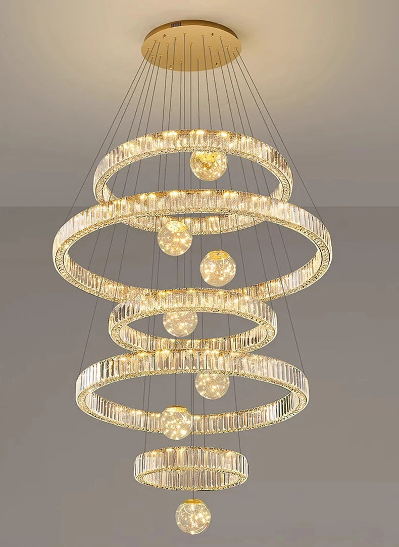 Chandelier - Modern Crystal Pendant Lamp