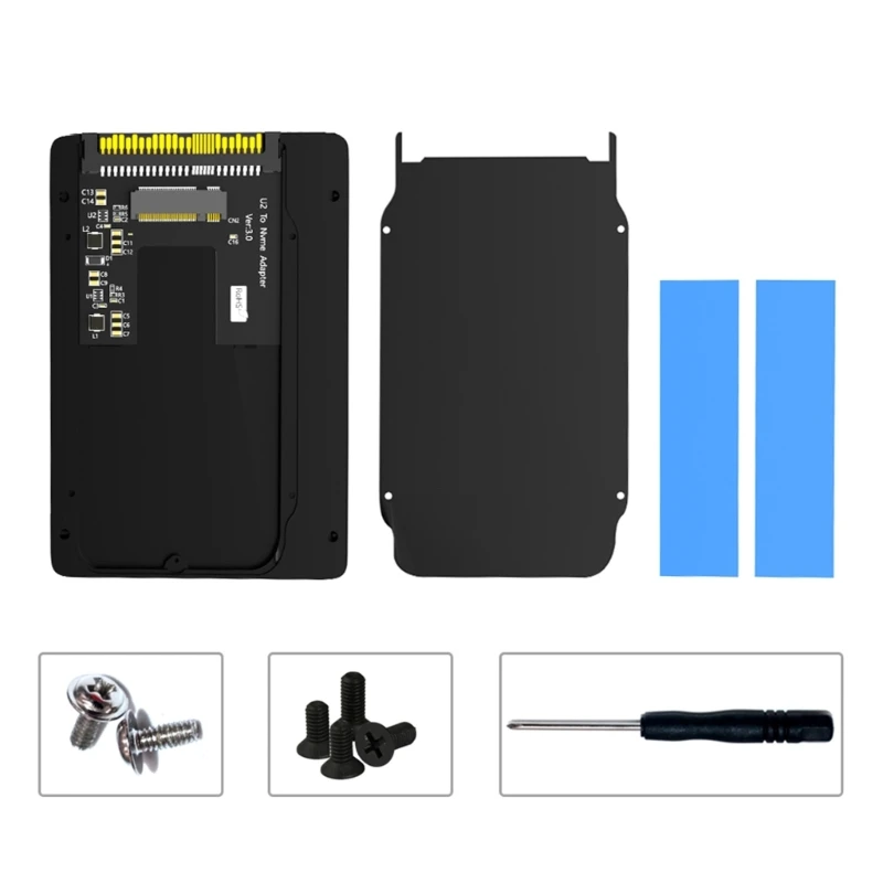 

Конвертер переходников M.2 NVME Key M SSD в SFF-8639 U2PCB с алюминиевым корпусом