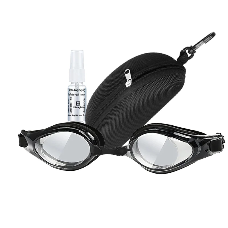 Lunettes de natation sur mesure anti-buée style course myopie adultes pêche
