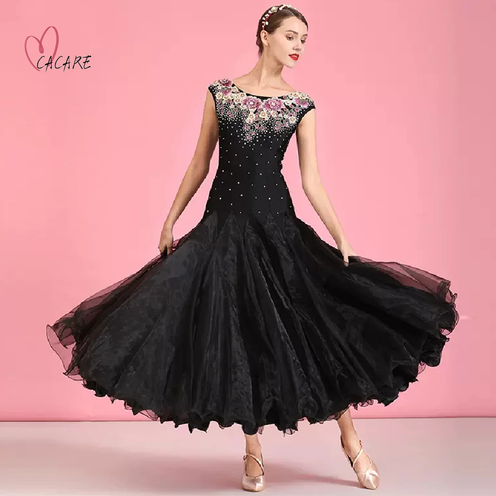 

Ballroom Dress Female Clothing Waltz Dance Dress Adult Modern Urban Dance Wear Suit Clothes Stage Costume Waltz Festival D1422