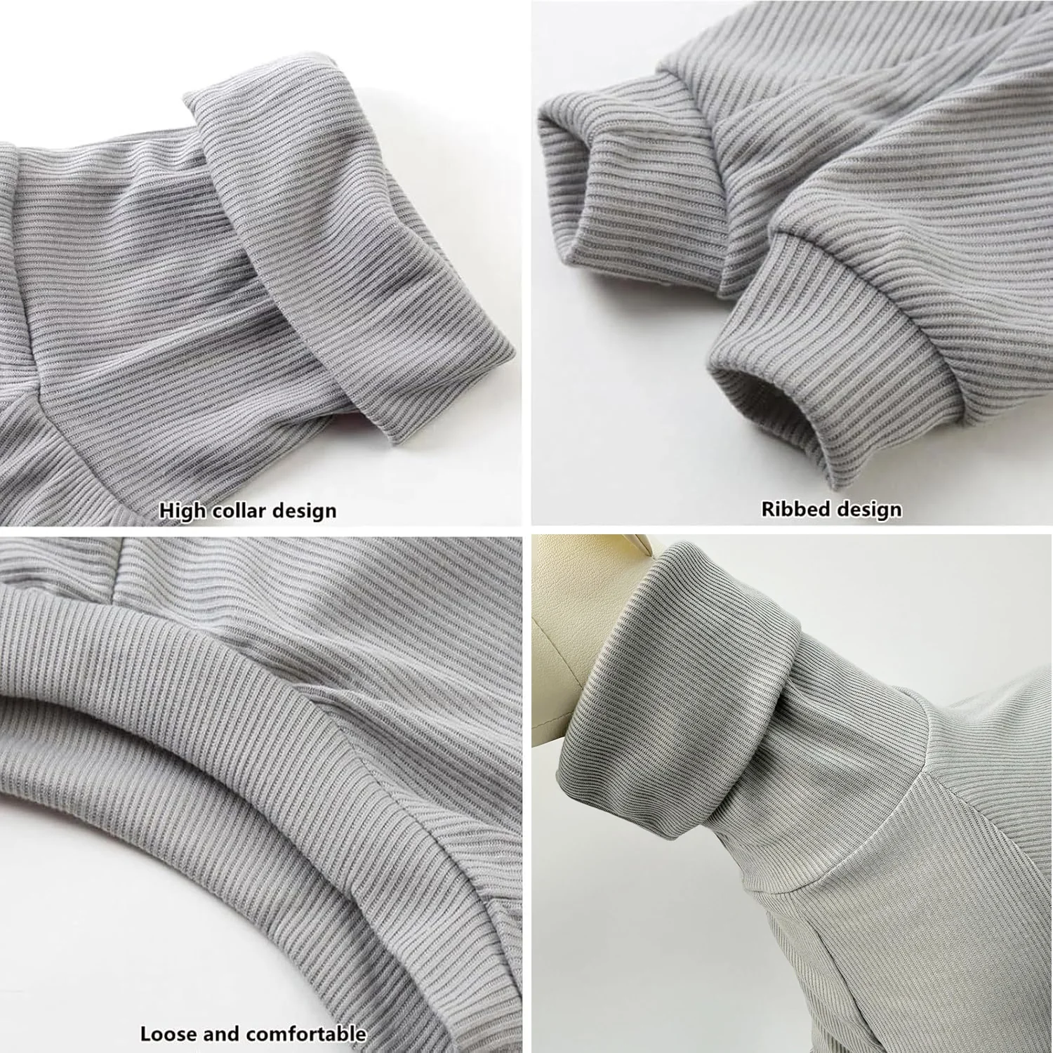 Winter Turtleneck Dog Overalls 3