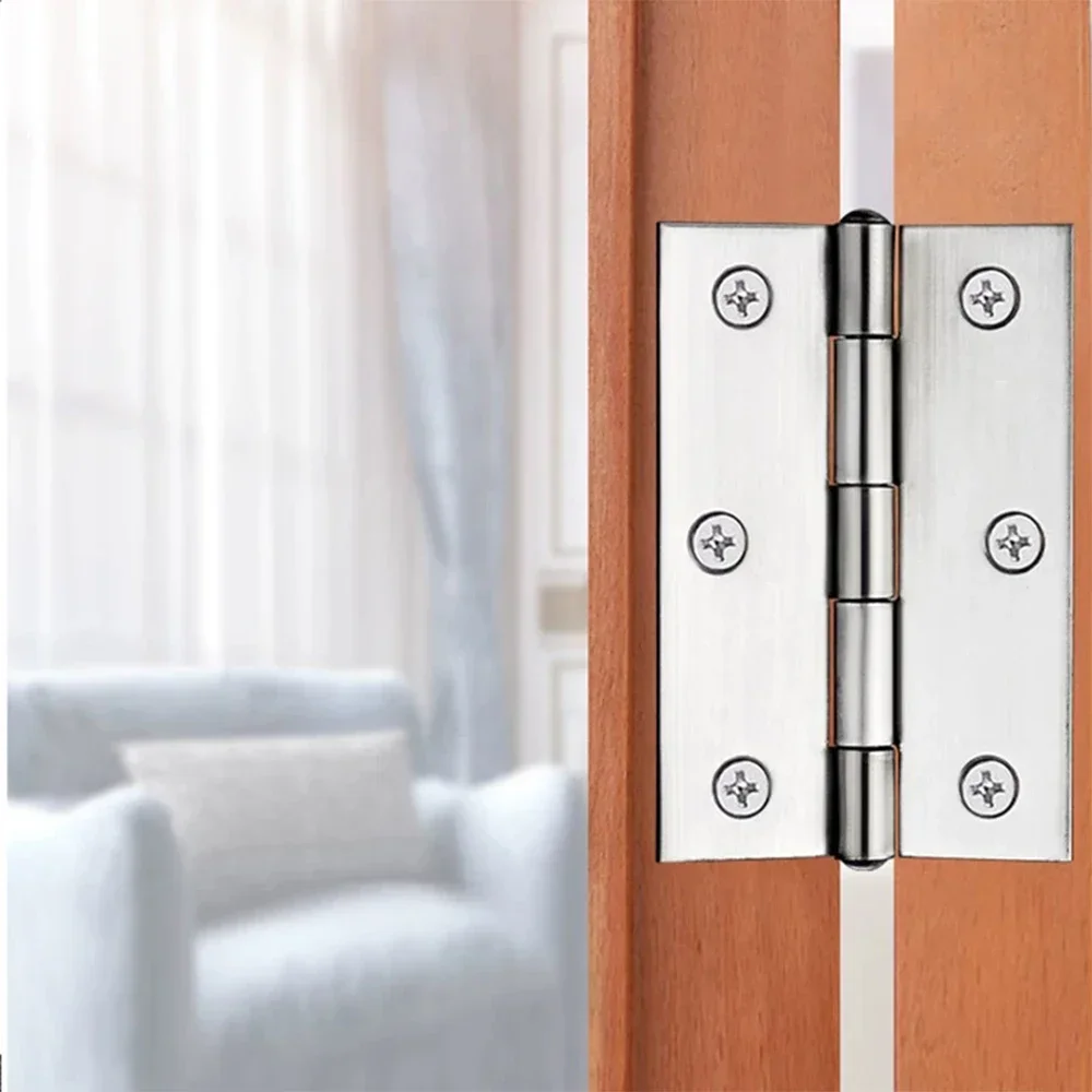 1-4 Inch Universal Door Hinges Connector Stainless Steel Furniture Drawer Cabinet Fitting Hinge Home Doors Hardware Accessories stainless steel hinges
