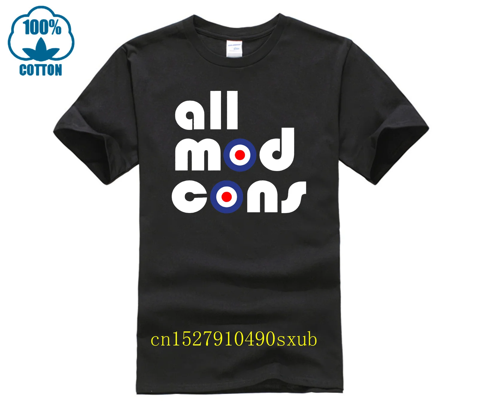 All Mod Cons T Shirt Vespa Mods Who Kinks Jam Motown Soul