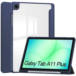 Smart Cover with Pencil Holder for A9 Plus 11inch 2023 (Dark blue)