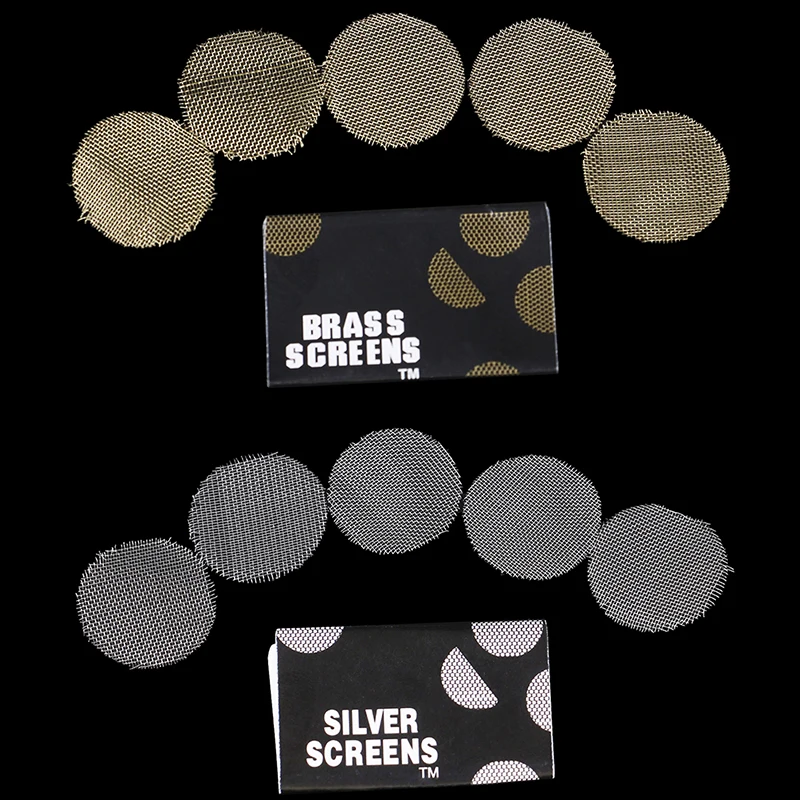 100pcs Multifunctional Hookah Water Pipe Tobacco Smoking Accessorie Metal Filters Smoke Pipe Screen Gauze 20mm