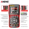 ANENG AOS02 Professional Digital Oscilloscope Multimeter True RMS 48MS/s Sampling Rate 10MHZ Analog Bandwidth Data Storage 5