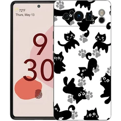 Luxurious Chess Board Art Black Soft TPU Phone Case - Pixel 9A (A1)